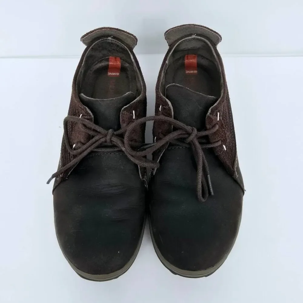 Merrell Ashland Leather Sneakers Shoes Brown 8